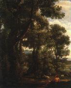 Claude Lorrain Landscape with Goatherd Norge oil painting reproduction